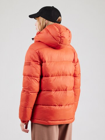 NAPAPIJRI Vinterjakke 'A-BOX LOGO MED' i rød: tilbage