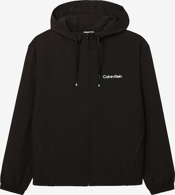 Veste mi-saison Calvin Klein Sport en noir : devant
