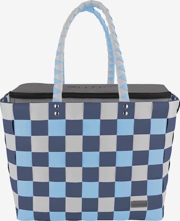 normani Shopper in Blue: front