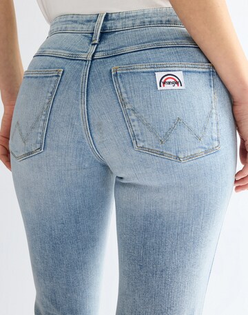 évasé Jean 'FLARE' WRANGLER en bleu