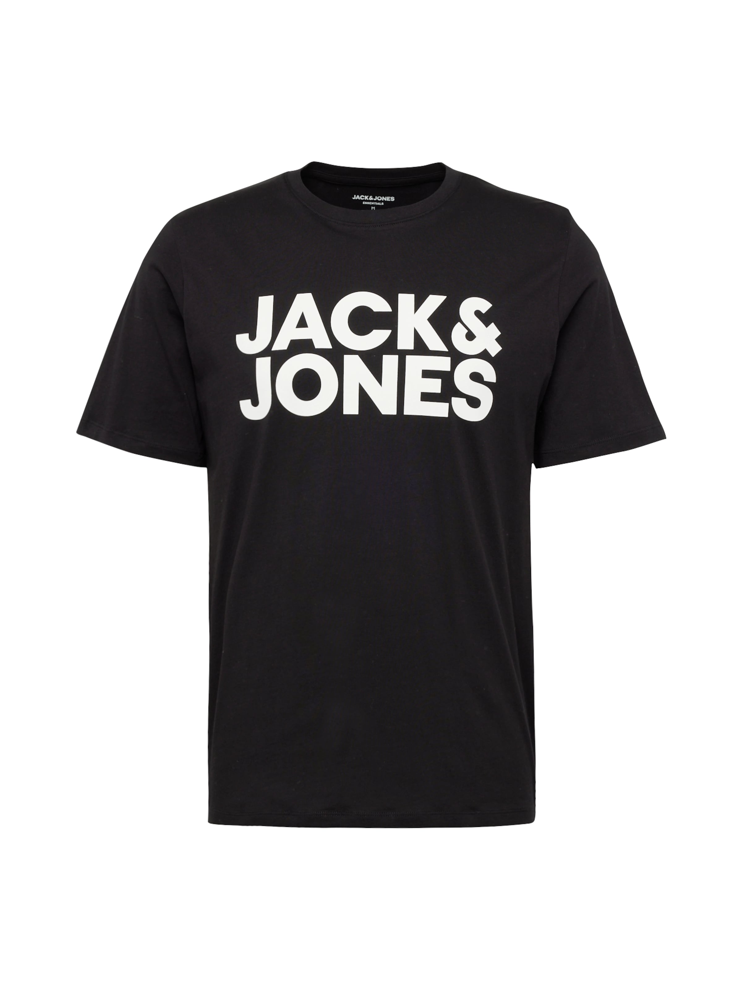 fekete JACK & JONES Póló, Termék nézet
