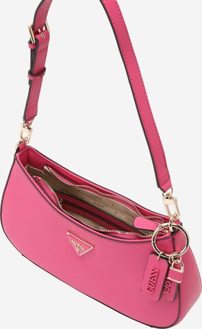 GUESS Skuldertaske 'Noelle' i pink