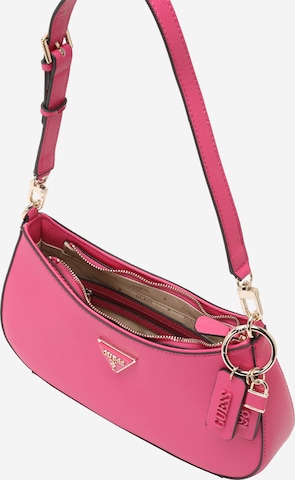 GUESS Чанта за през рамо 'Noelle' в розово