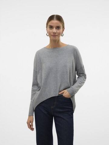 Pull-over 'VMBREEZE' VERO MODA en gris : devant
