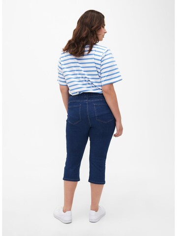 Slimfit Jeans di Zizzi in blu