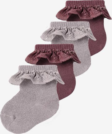 NAME IT Socken 'Titti' in Lila: predná strana