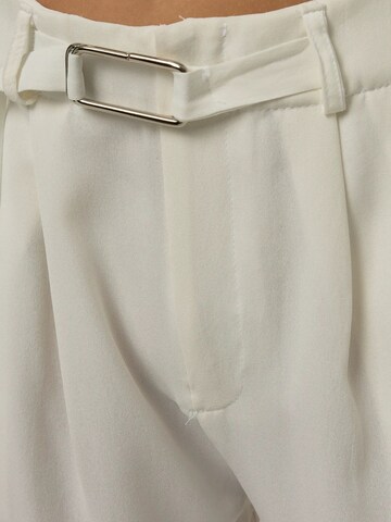 Wide Leg Pantalon Hiccup en blanc