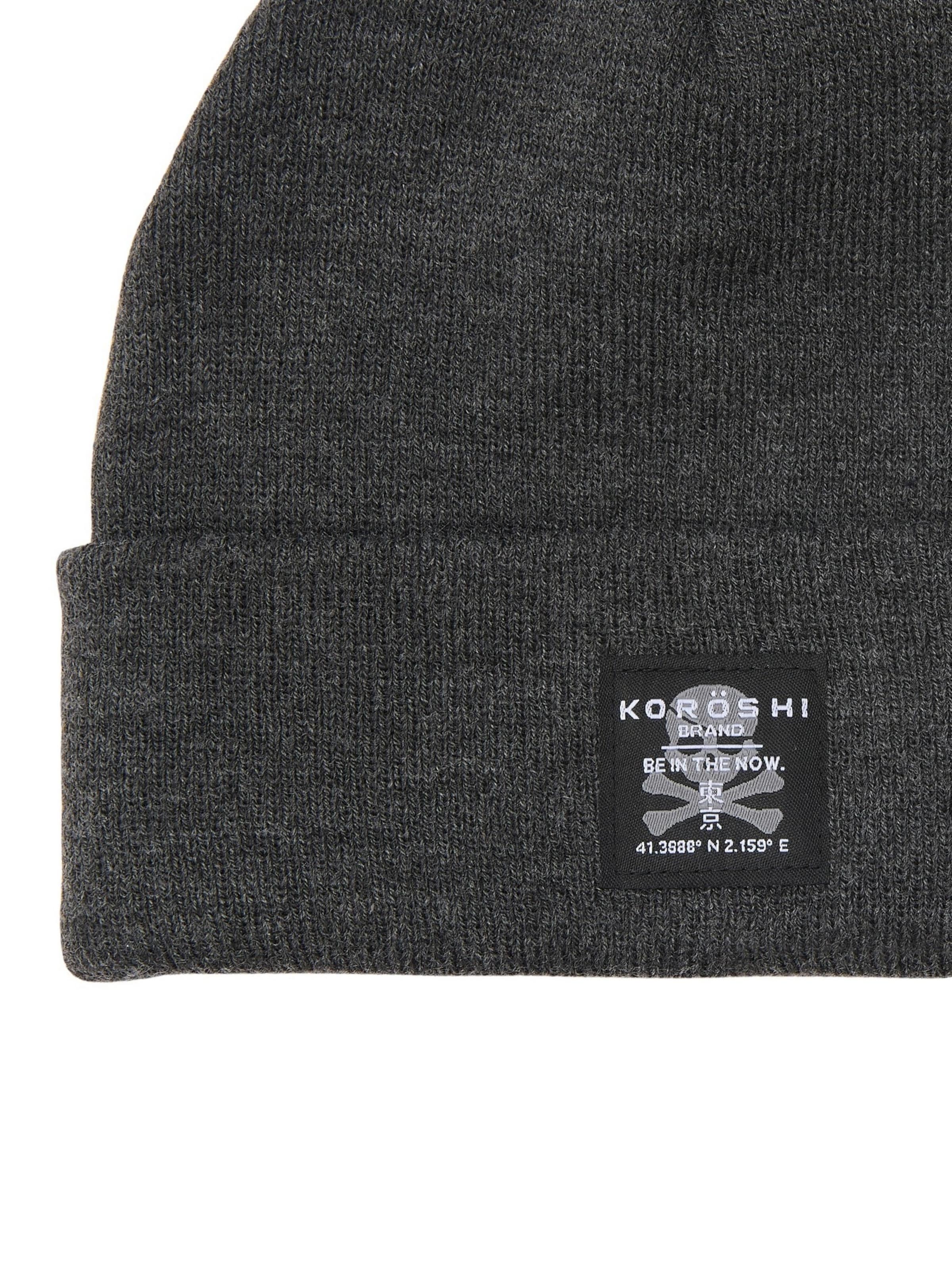 Bonnet KOROSHI en gris