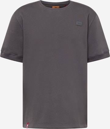 ALPHA INDUSTRIES T-Shirt in Grau: predná strana