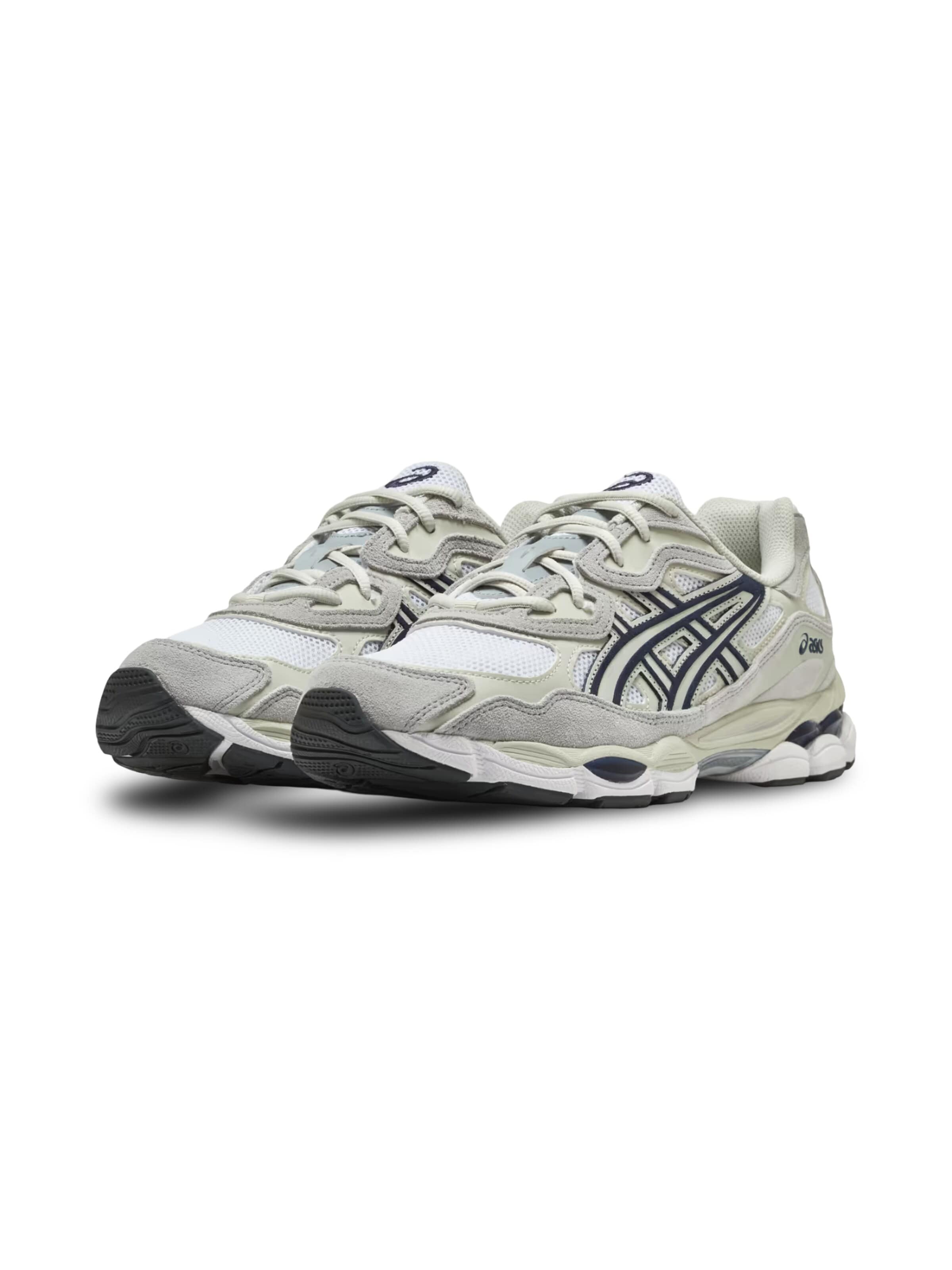 ASICS SportStyle Madalad ketsid 'Asics Gel-NYC White Midnight Navy Grey', värv hall