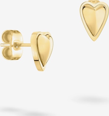 Liebeskind Berlin Earrings 'Heart' in Gold: front