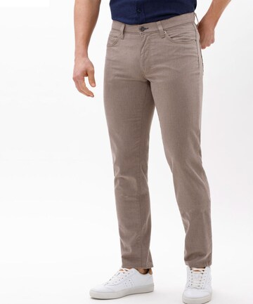 BRAX Slimfit Broek 'Cadiz' in Beige