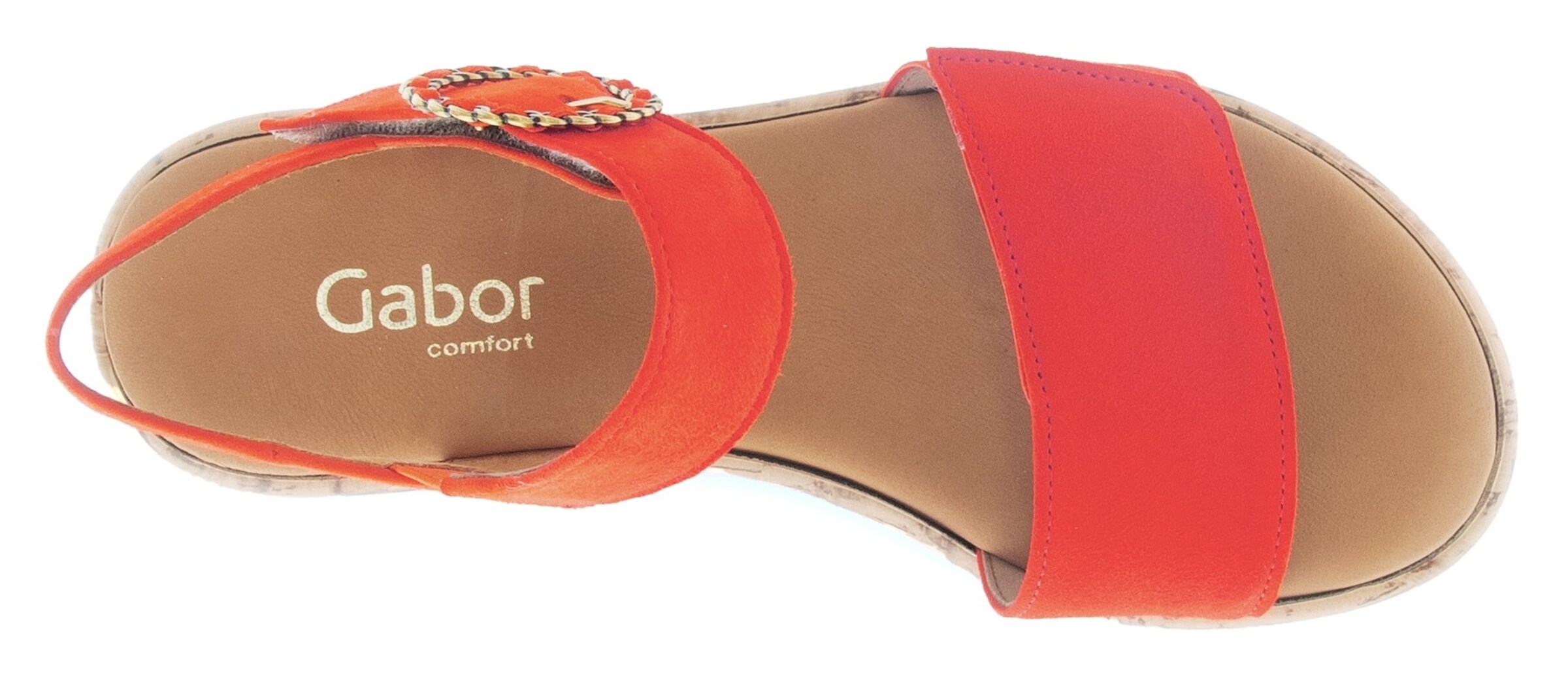 GABOR Sandale in Orange