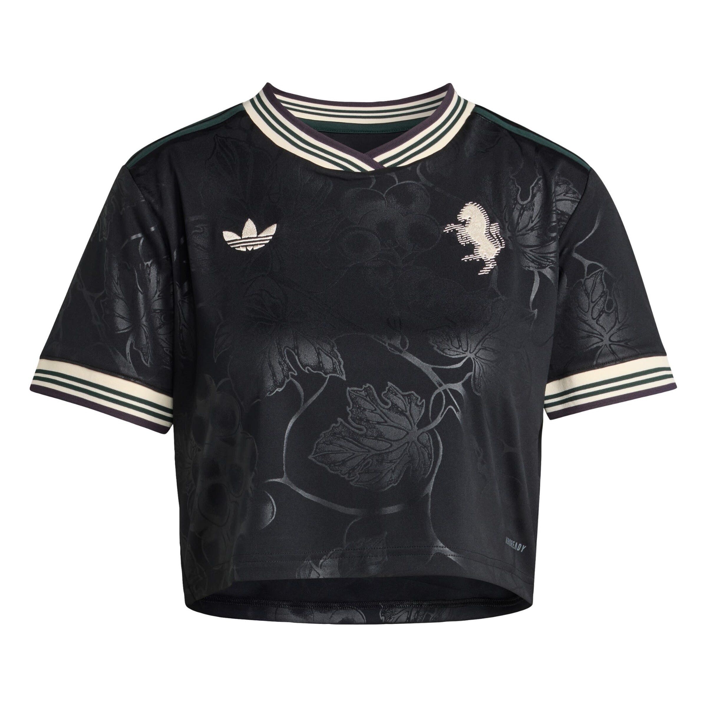 ADIDAS PERFORMANCE T-shirt fonctionnel 'Juventus Turin 25/26' en écru / vert foncé / noir, Vue avec produit