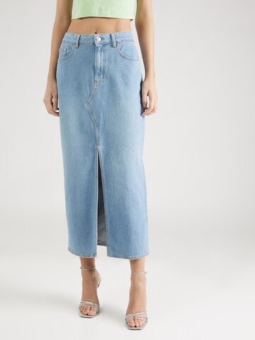 Chiara Ferragni Rok 'GONNE' in Blauw: voorkant