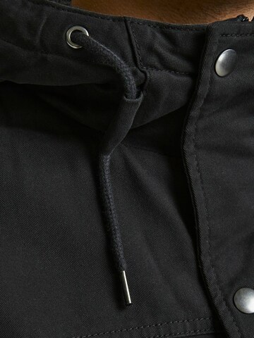 JACK & JONES Tussenparka 'STATE' in Zwart