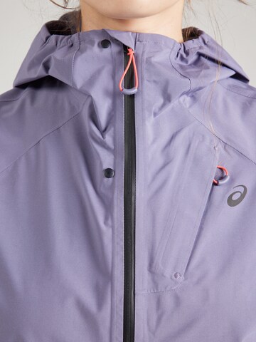 ASICS Weatherproof jacket in Purple