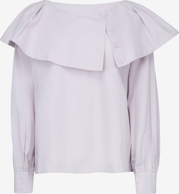 Usha - Blusa en lila: frente