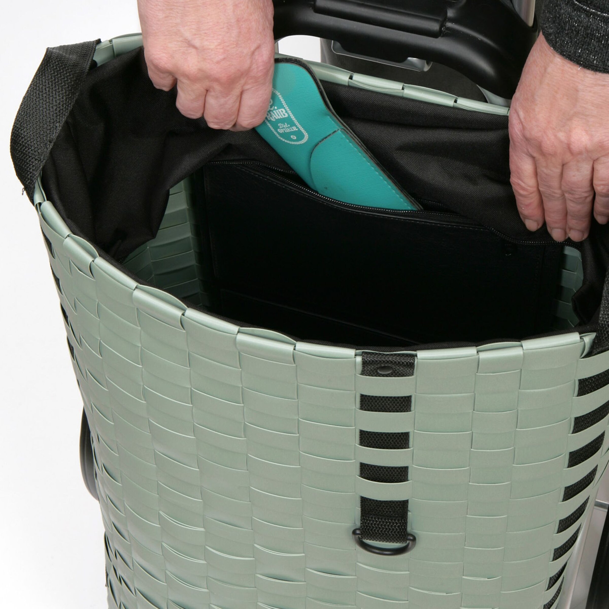 Andersen Shopper Shopper 'Silja' in Green