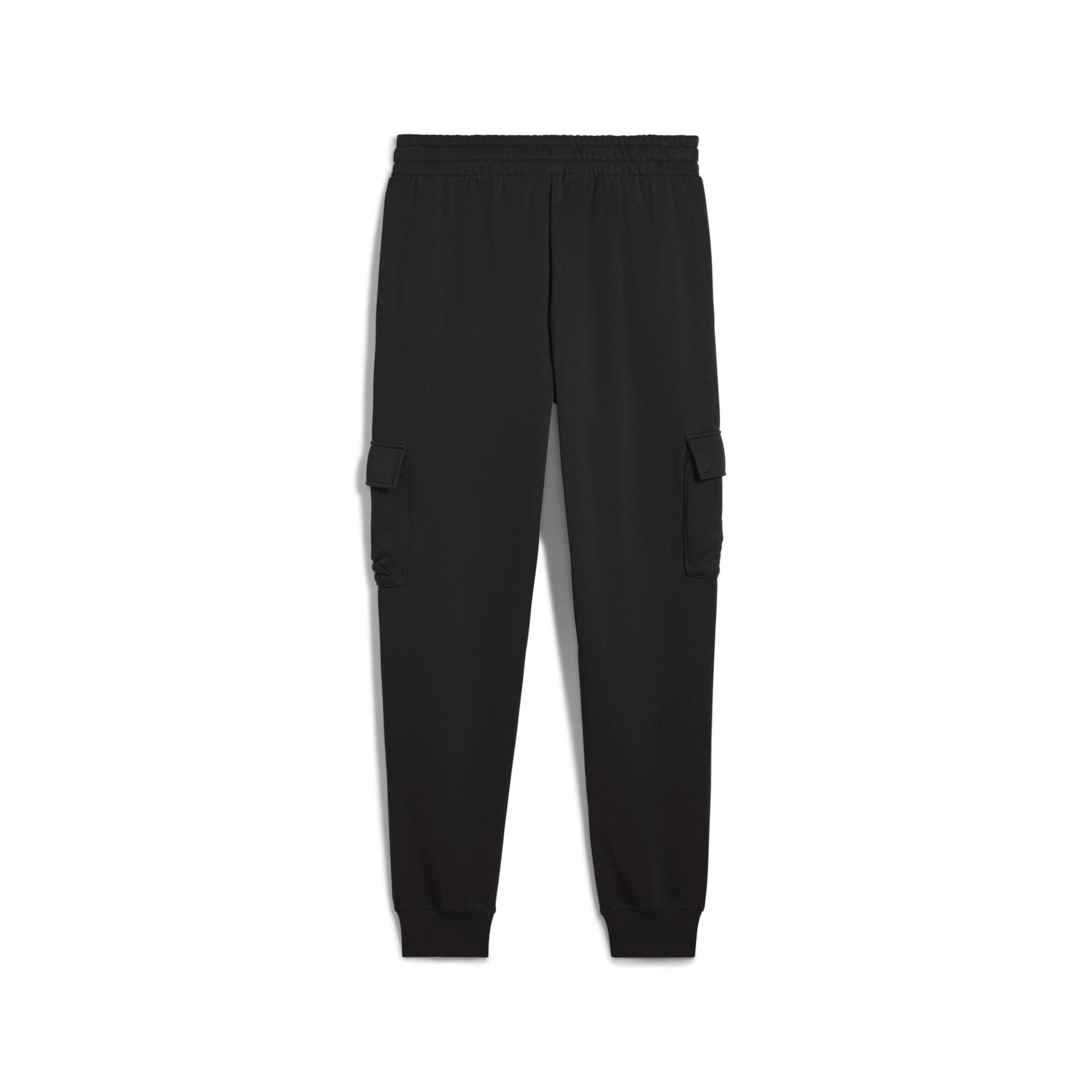 PUMA Tapered Sports trousers 'Essentials' in Black