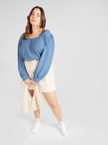 Vero Moda Curve Blouse 'Belita' in Blue