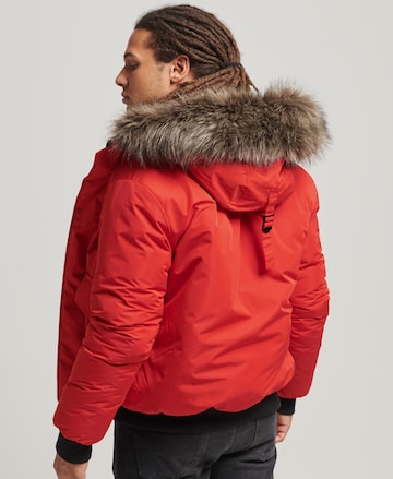 Superdry Übergangsjacke 'Everest' in Rot