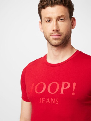 JOOP! Jeans Tričko 'Alex' – červená
