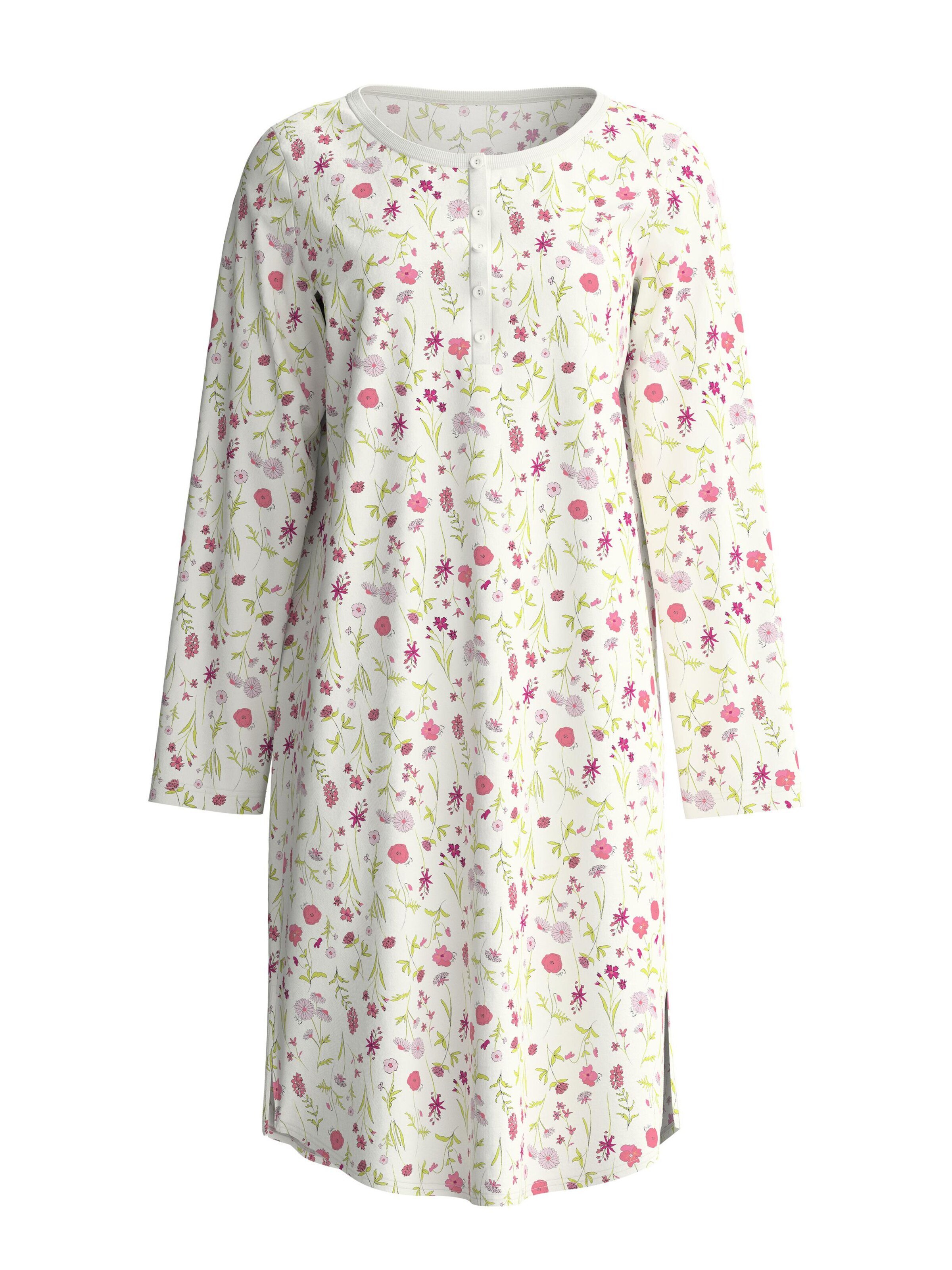Camicia da notte 'Cotton Special' di CALIDA in rosa: frontale