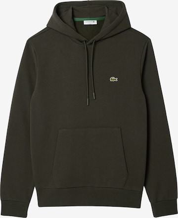 Felpa di LACOSTE in verde: frontale