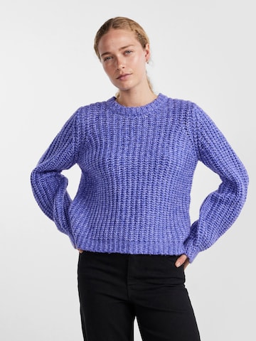 PIECES Sweater 'SEANA' in Purple: front