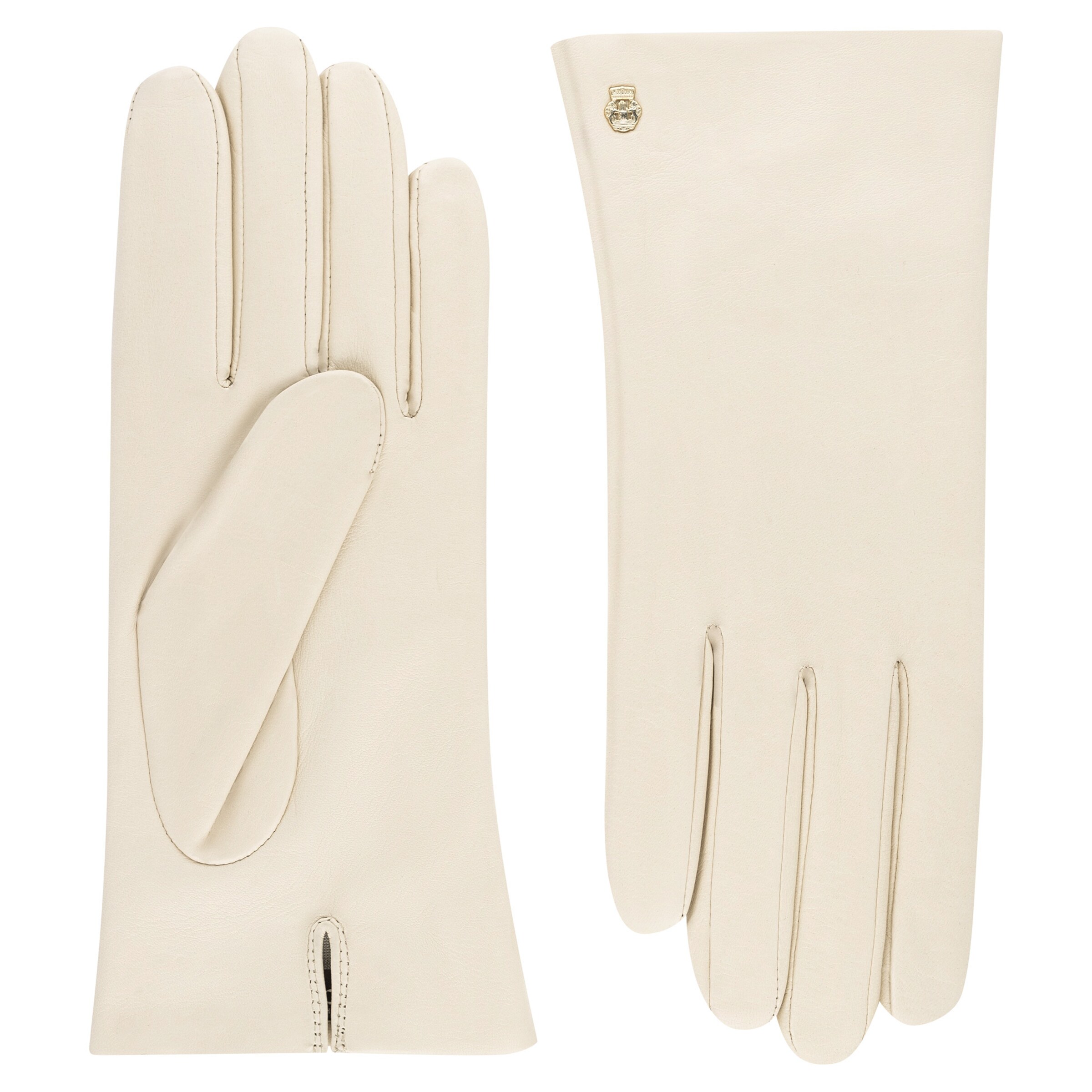 Mezzoguanti 'LISSABON' di Roeckl in beige: frontale