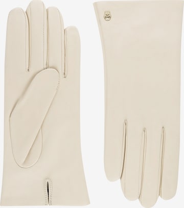 Gants 'LISSABON' Roeckl en beige : devant