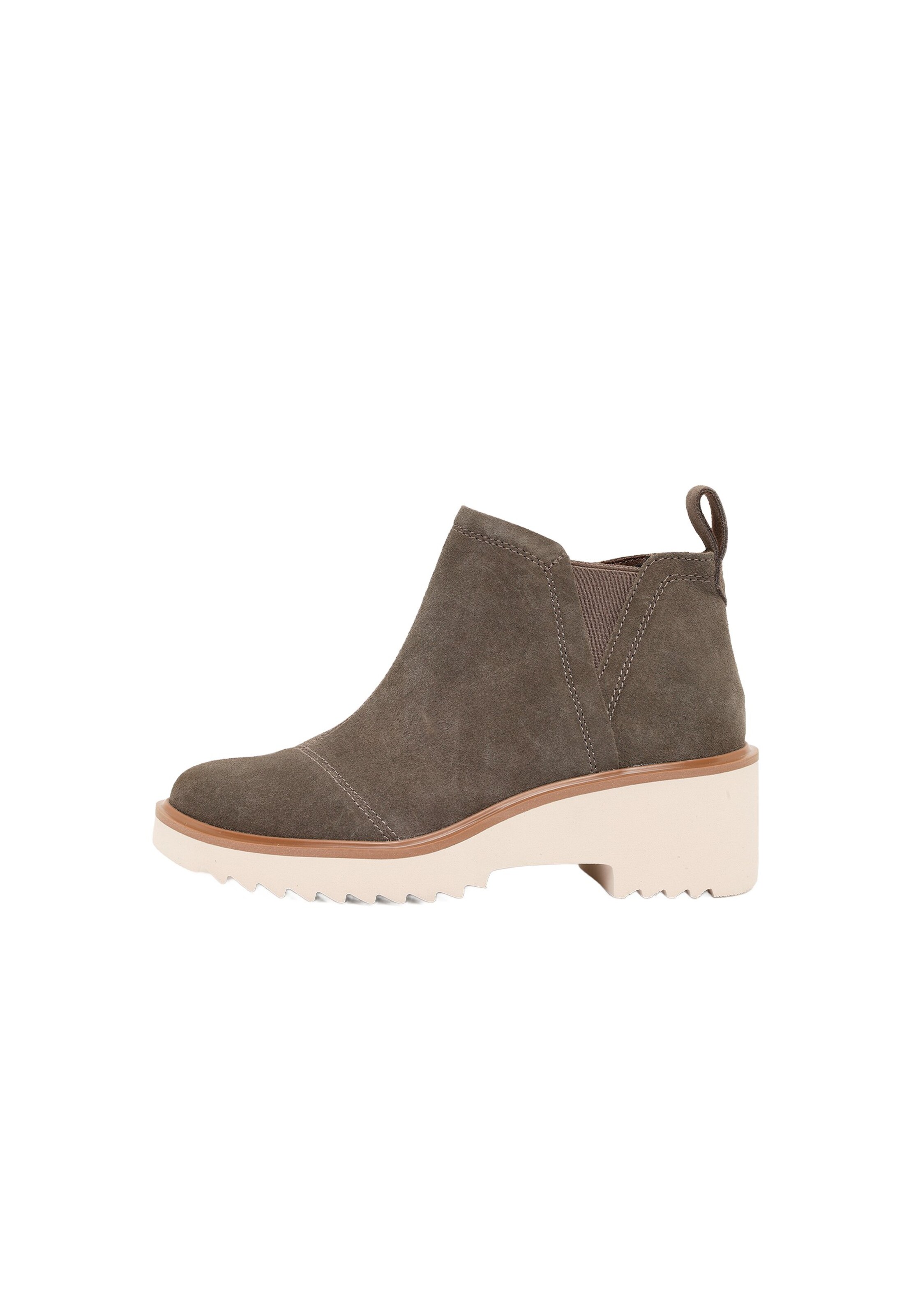 TOMS - Botas de tobillo 'Canteen' en verde: frente