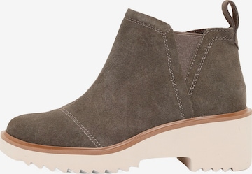 TOMS Booties 'Canteen' in Green: front