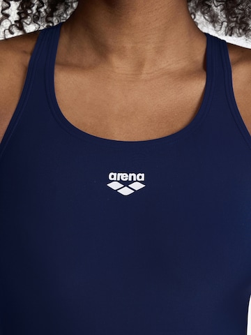 ARENA Bustier Strój kąpielowy sportowy 'DYNAMO' w kolorze niebieski