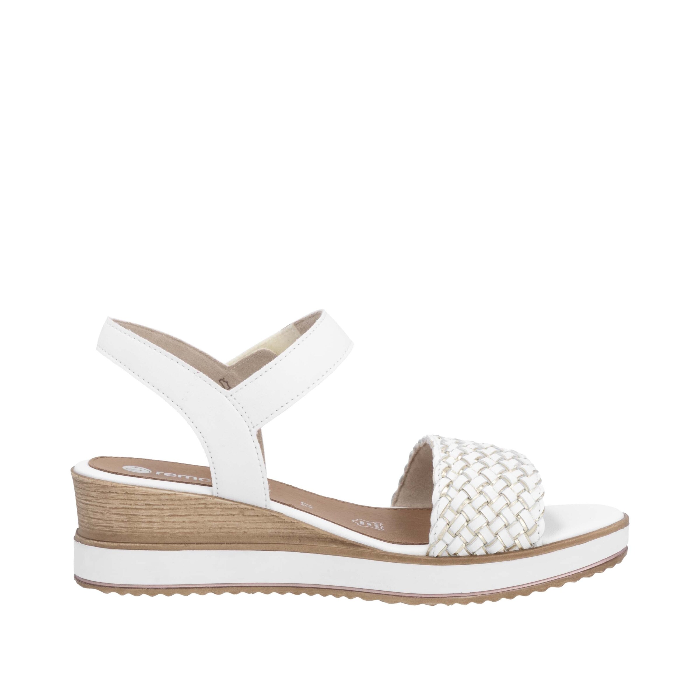 Sandales 'D6465' REMONTE en blanc