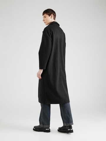 TOPSHOP Between-Seasons Coat in Black