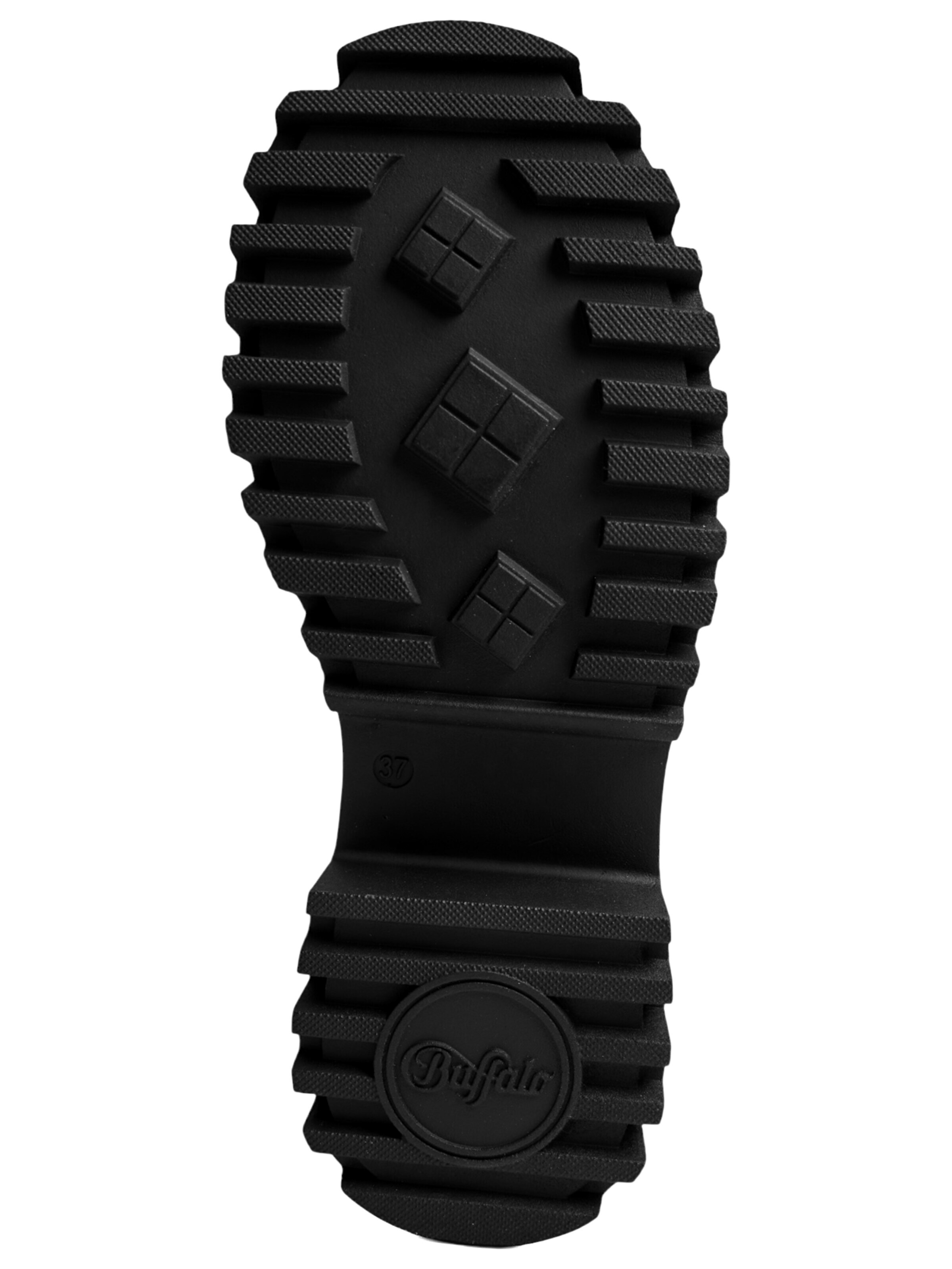 BUFFALO Boots 'Aspen Lace Up Mid' in Black