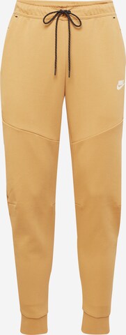 Pantalon Nike Sportswear en beige : devant