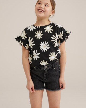 WE Fashion - Camisola em preto: frente