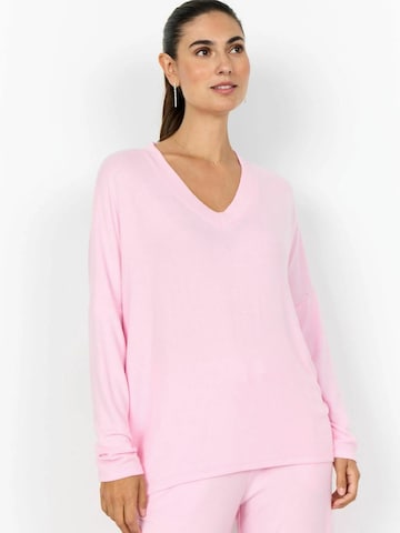 Maglietta 'Biara' di Soyaconcept in rosa: frontale