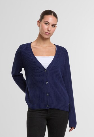 FYNCH-HATTON Gebreid vest in Blauw: voorkant