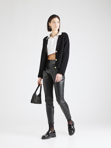 s.Oliver - Skinny Leggings em preto