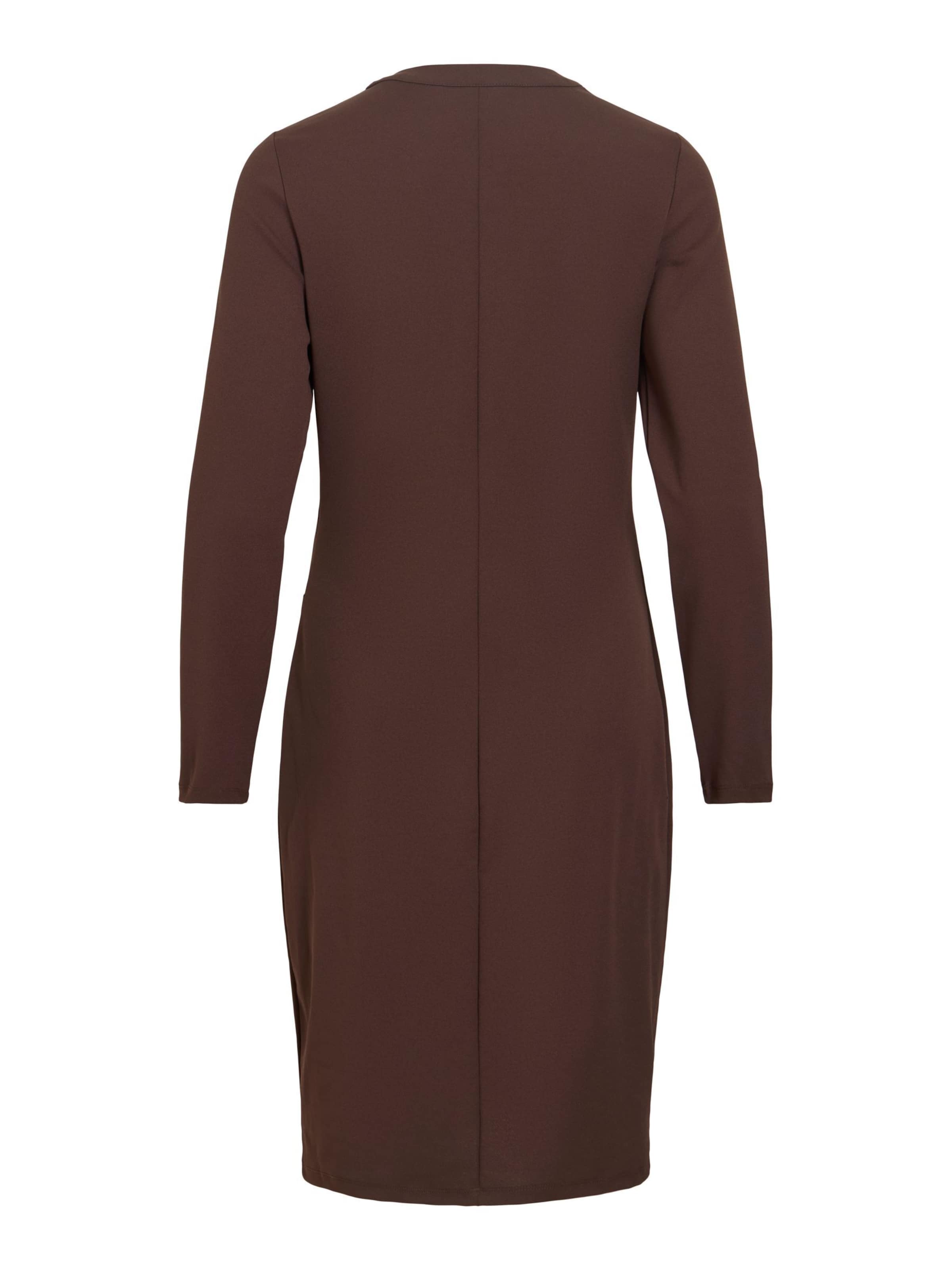 VILA Dress 'VICLARA' in Brown