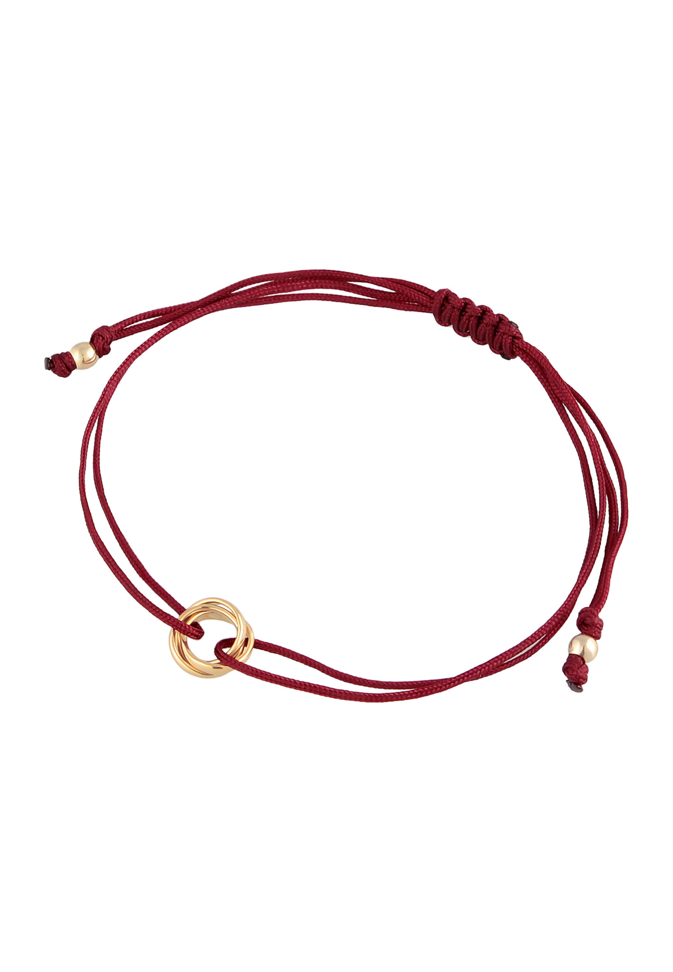 Bracelet ELLI en rouge : devant