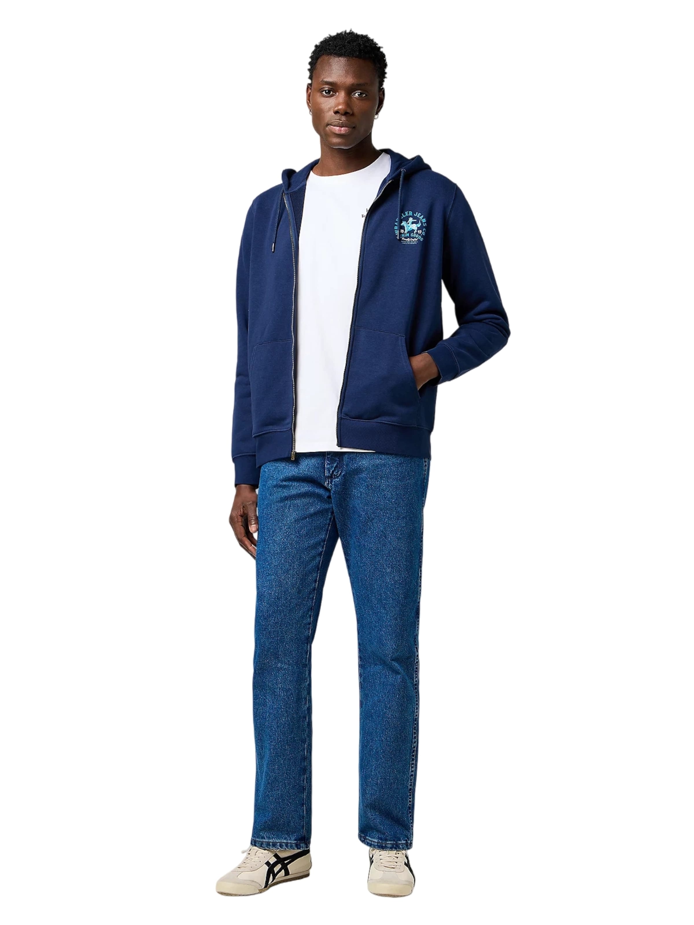 Veste de survêtement WRANGLER en bleu