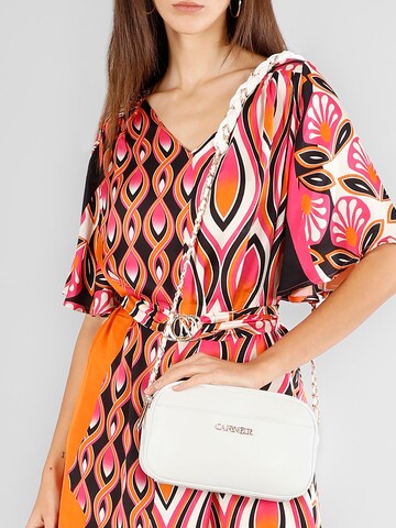 CAFè NOIR Camera bag in White: front