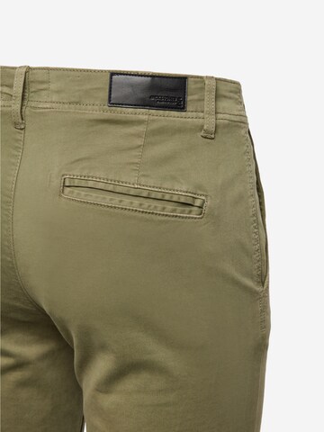 JACK & JONES - regular Pantalón chino en verde