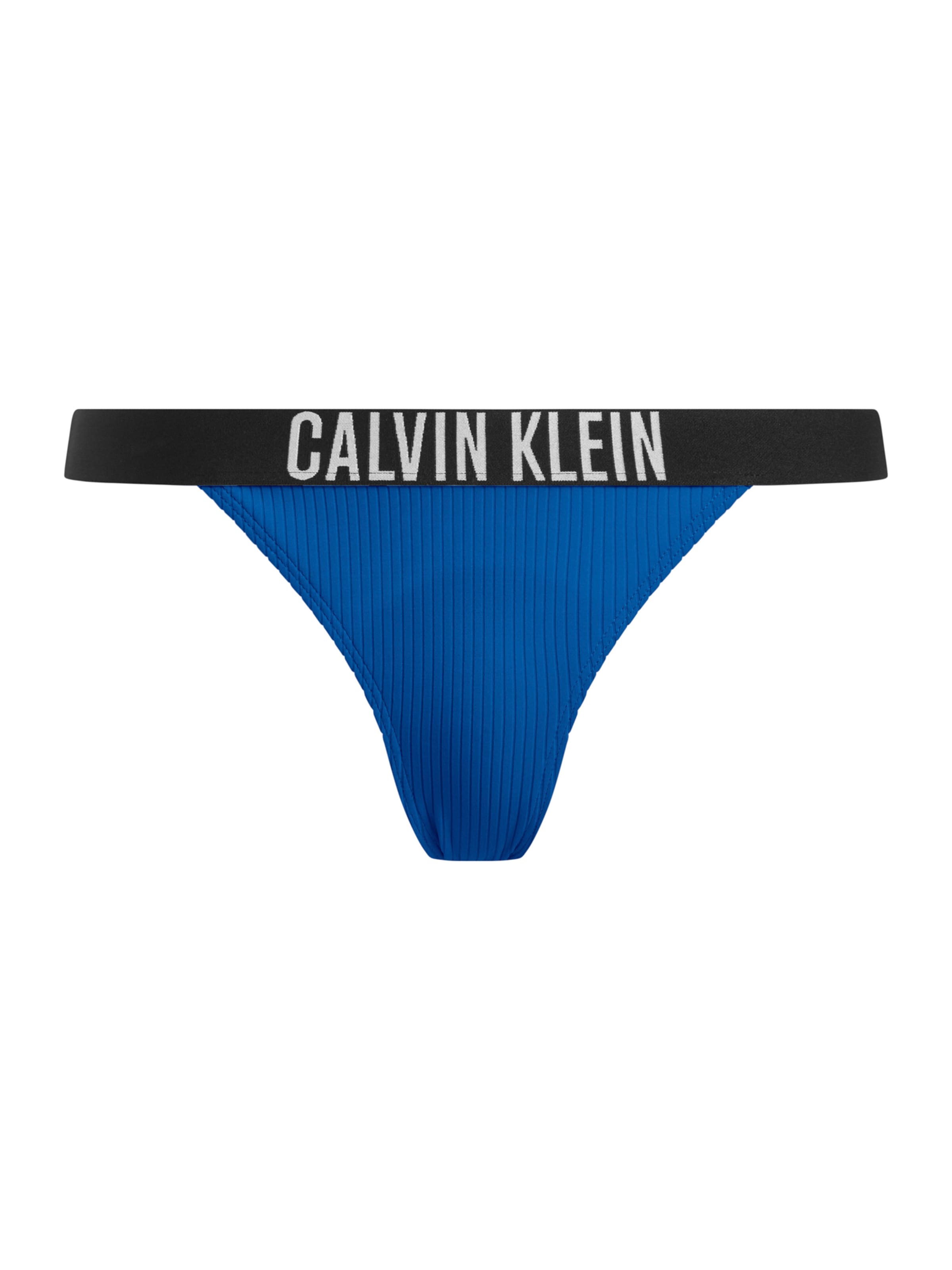 Calvin Klein Swimwear Bikinibroek in Blauw: voorkant