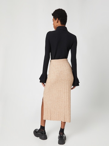 florence by mills exclusive for ABOUT YOU Skirt 'Birka' in Beige